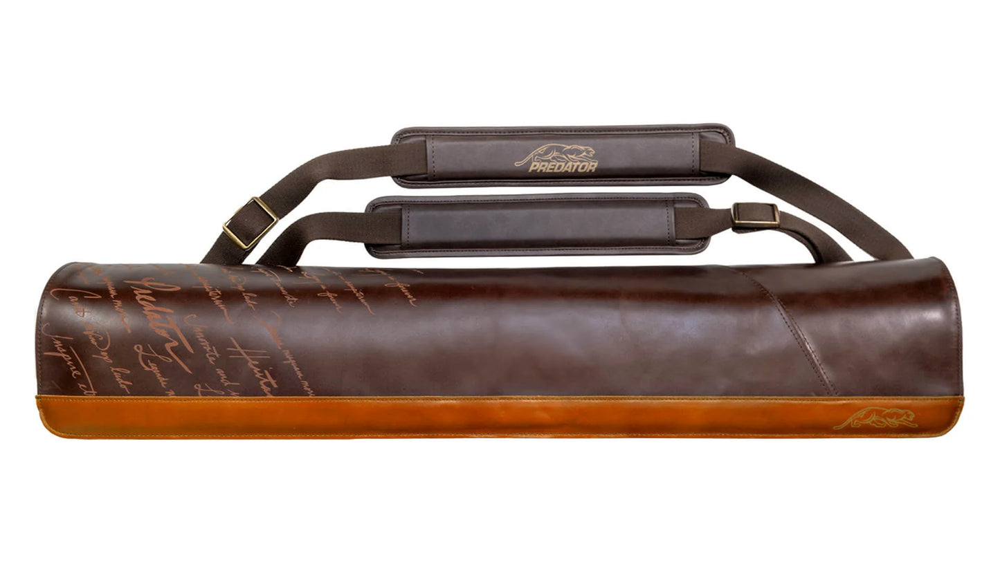 Predator Limited Edition Legacy Pool Cue Case - Dark Brown - 3 Butts x 5 Shafts