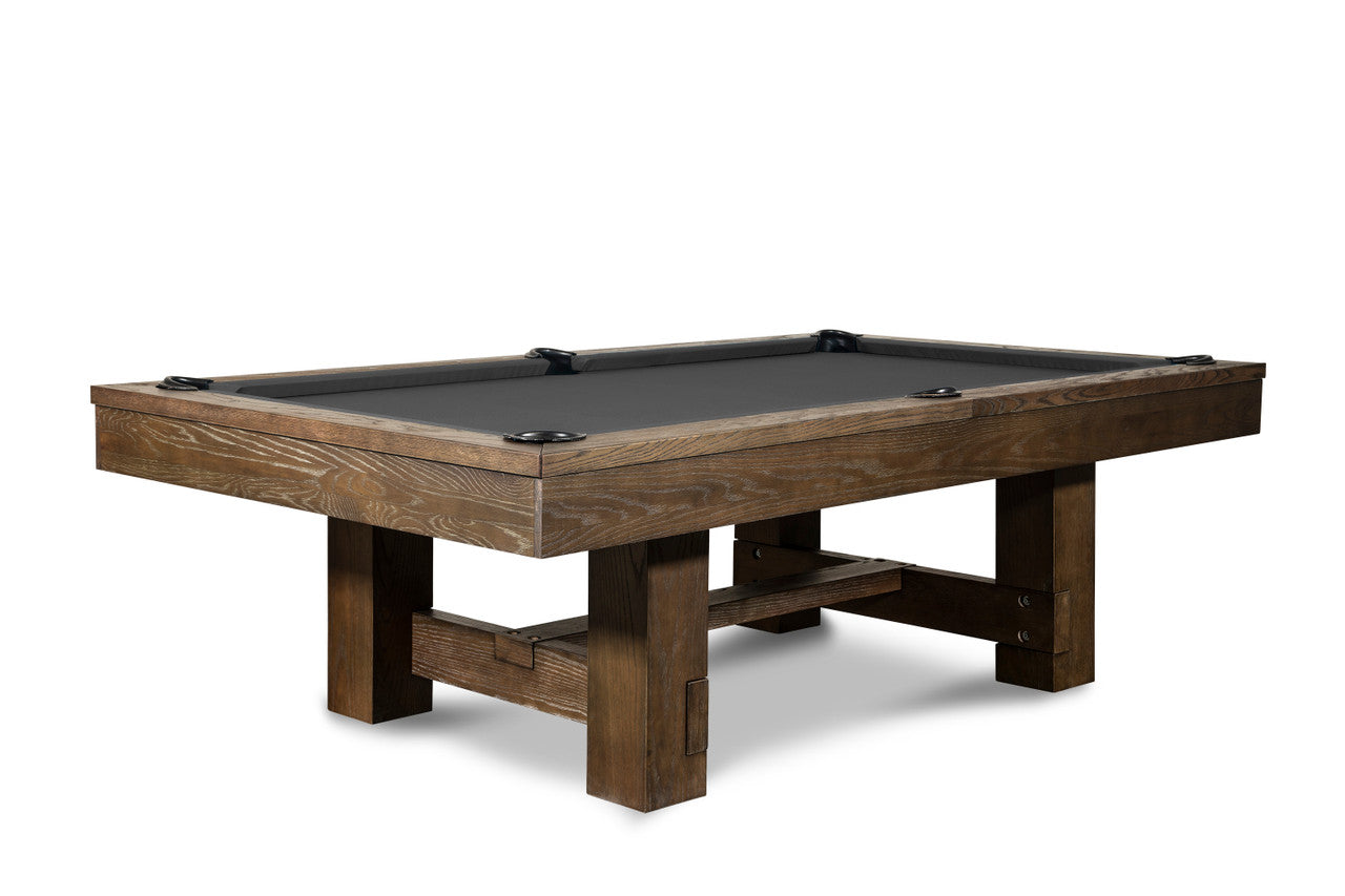 Arrowhead Pool Table Brown Wash