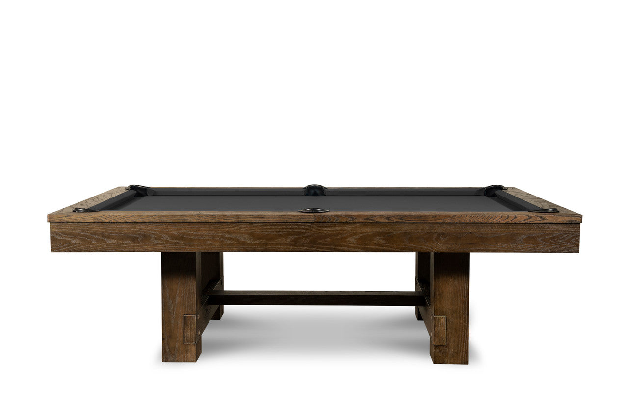 Arrowhead Pool Table Brown Wash