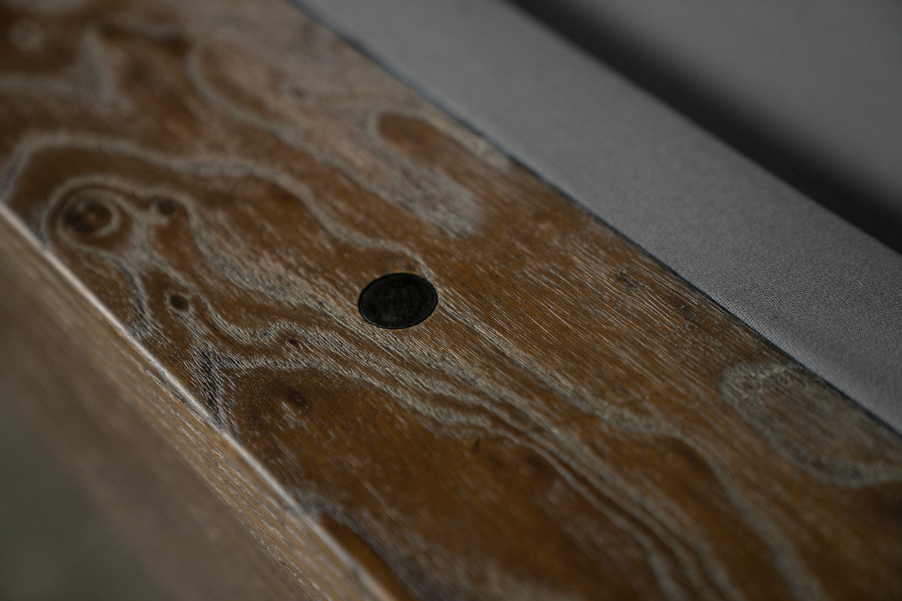 Arrowhead Pool Table Brown Wash