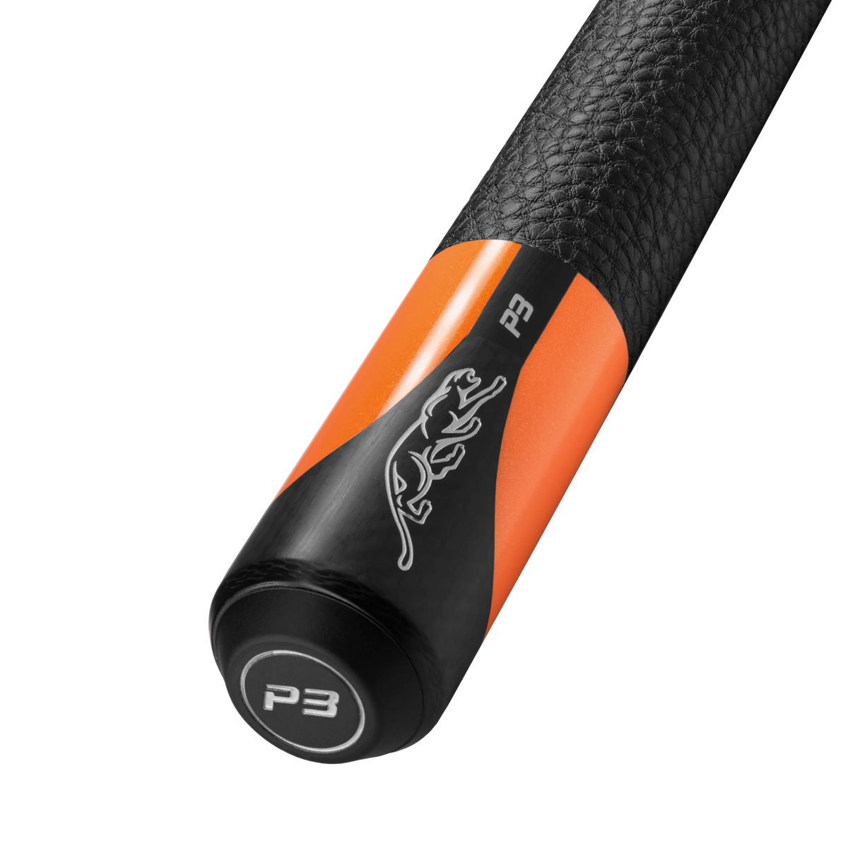 Predator P3 Flare Orange Pool Cue - Leather Luxe Wrap