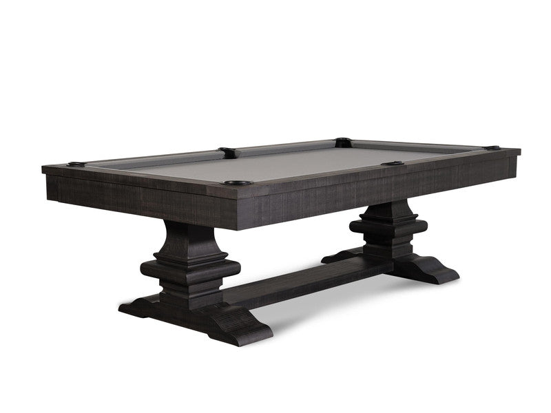 Beaumont Pool Table Distressed Black