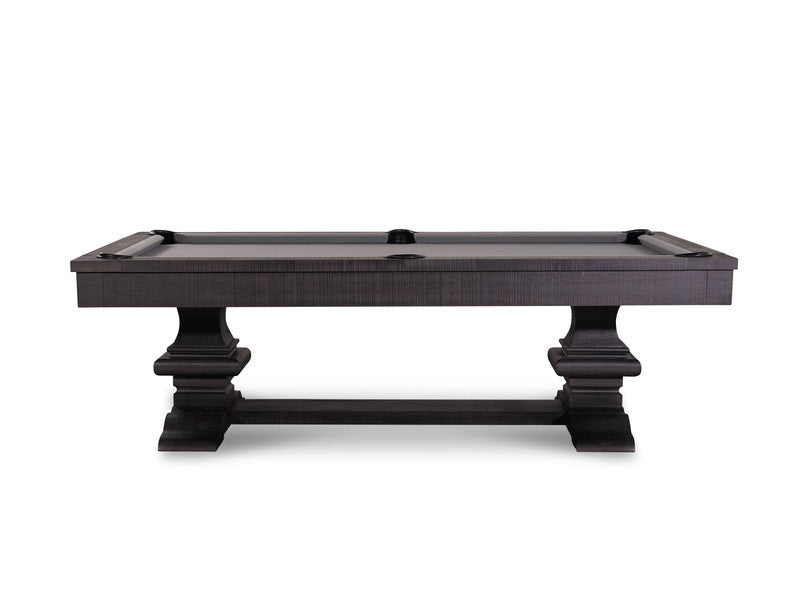 Beaumont Pool Table Distressed Black