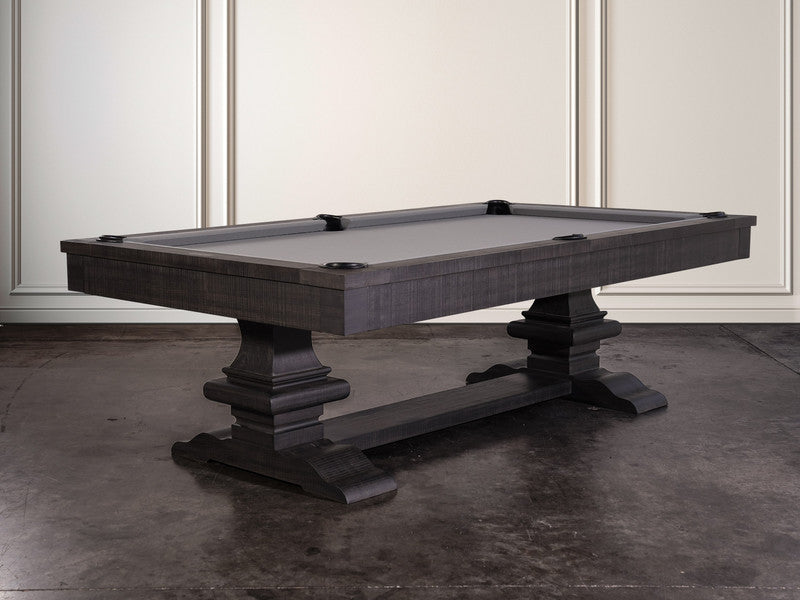 Beaumont Pool Table Distressed Black