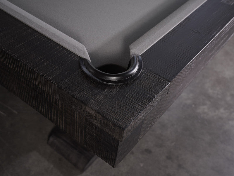 Beaumont Pool Table Distressed Black