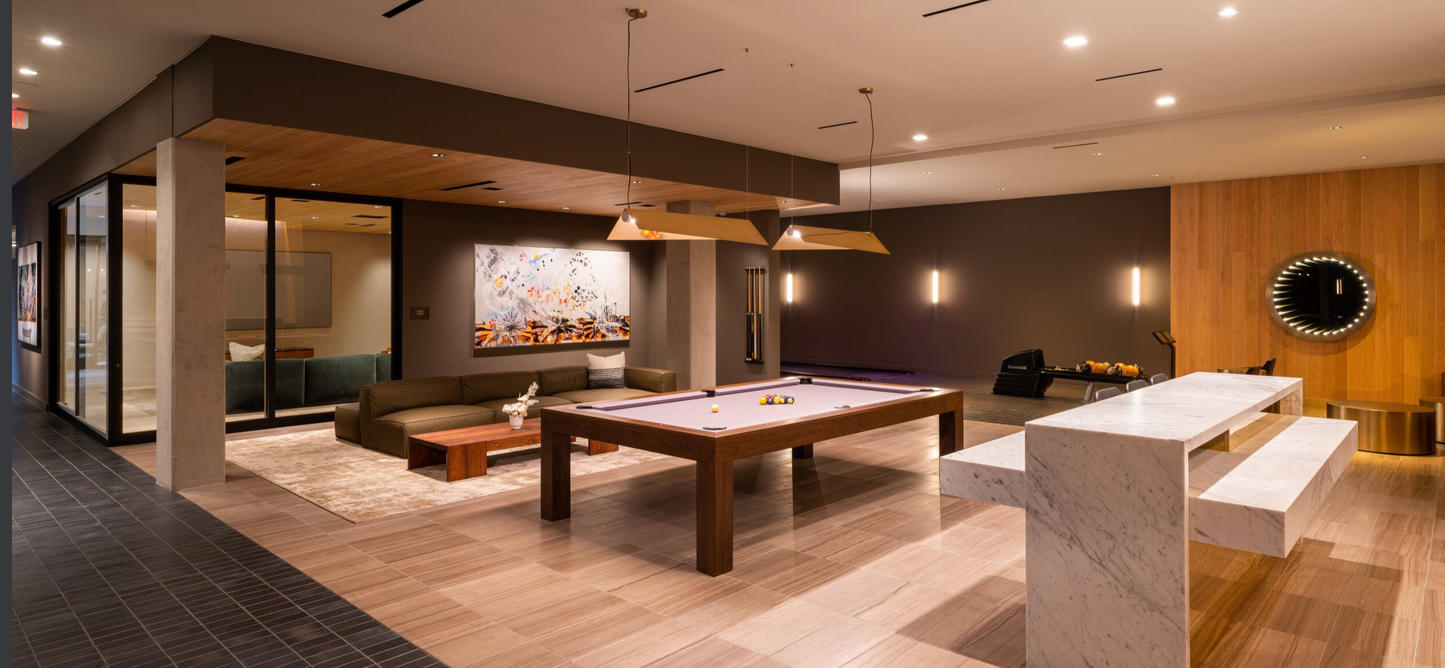 Bellagio Pool Table Walnut