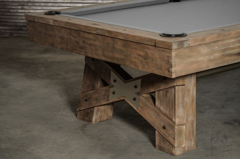 Big Bear Pool Table Weathered Natural