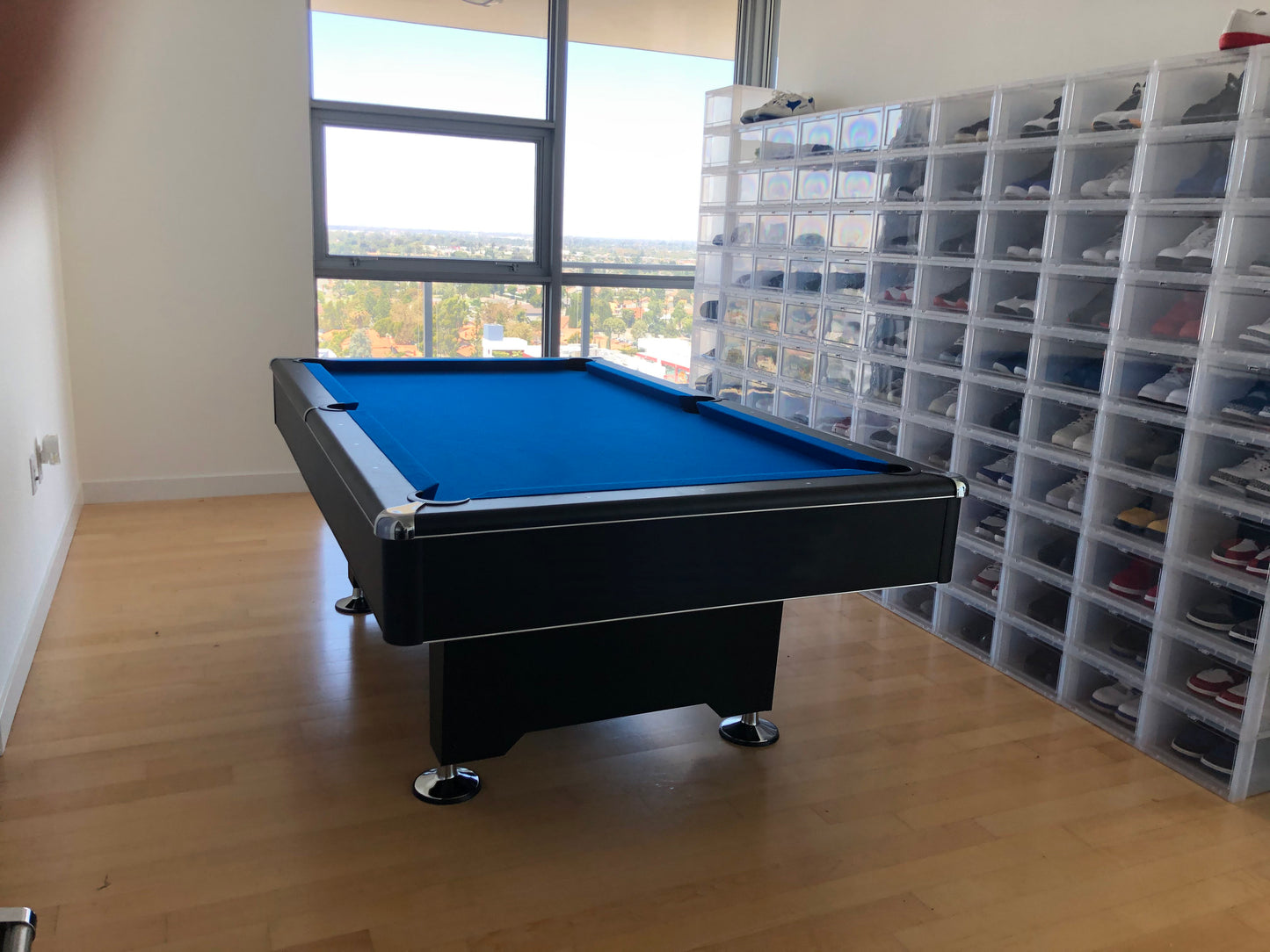 Black Night Pool Table