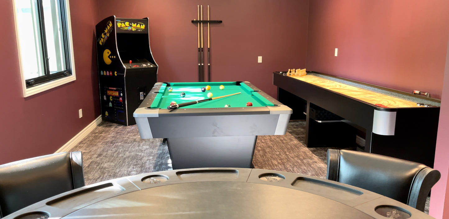 Black Wolf Pro Pool Table in stock Delivery in 1 to 3 Days