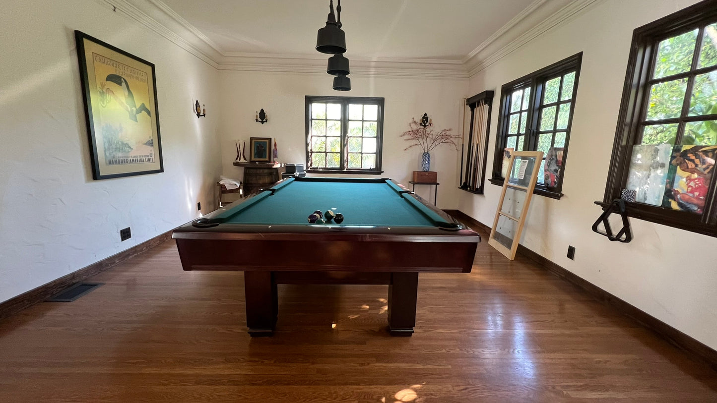 Used Brunswick Pool Table Bridgeport 8ft MH