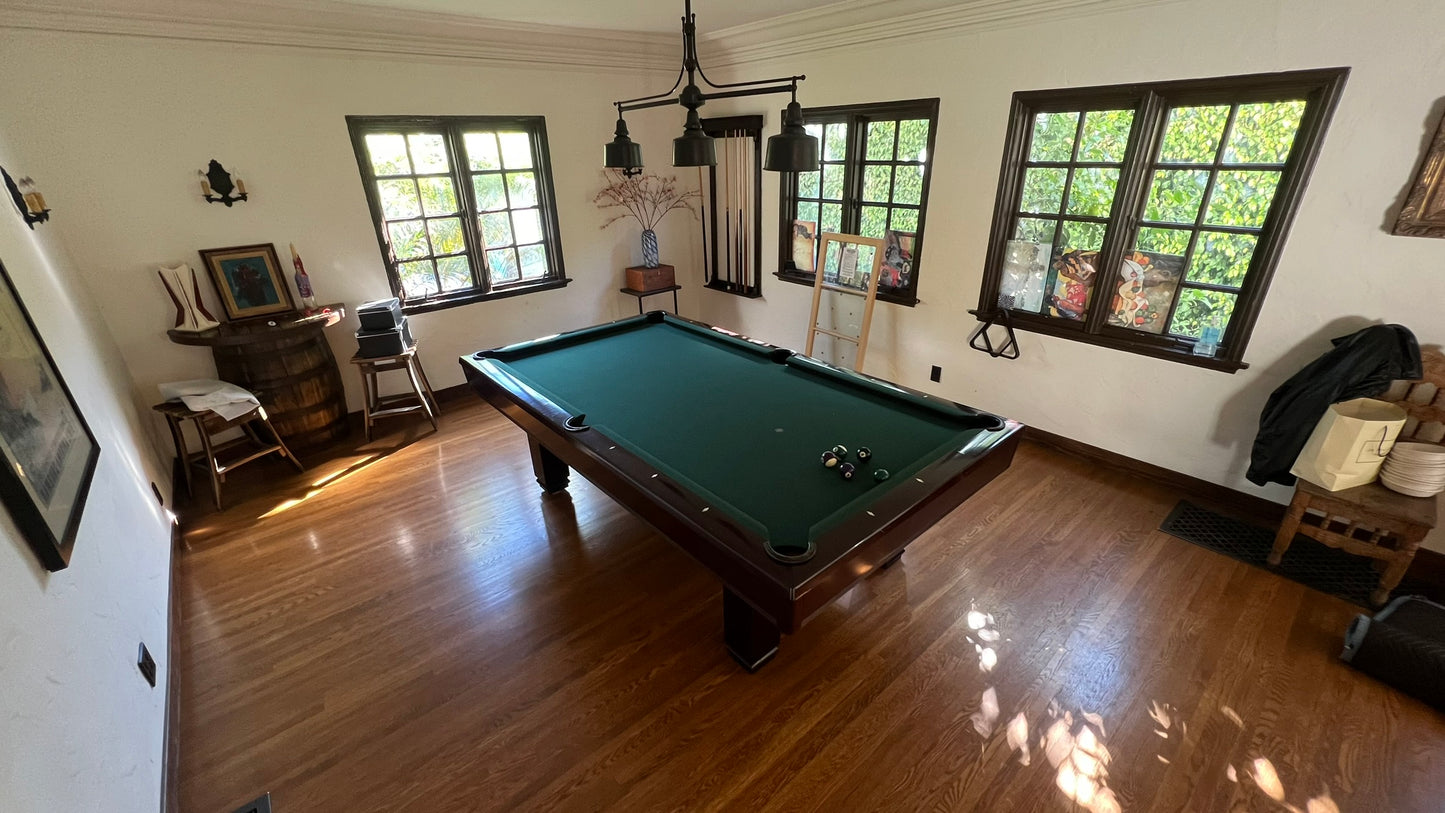 Used Brunswick Pool Table Bridgeport 8ft MH