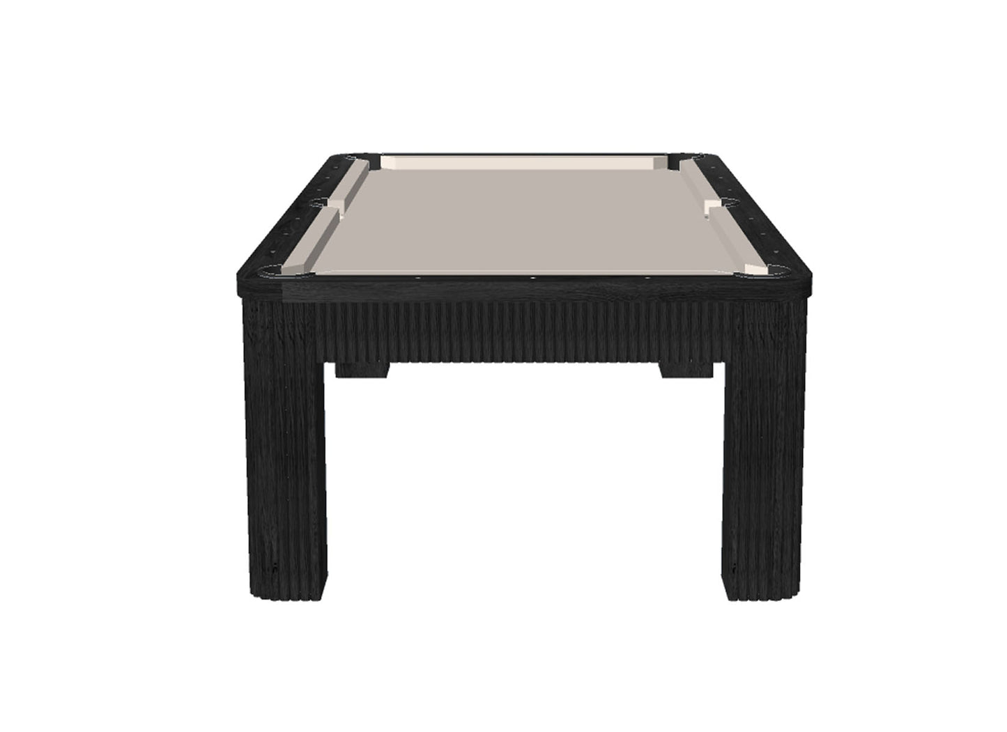 Belmont Pool Table Black Oak