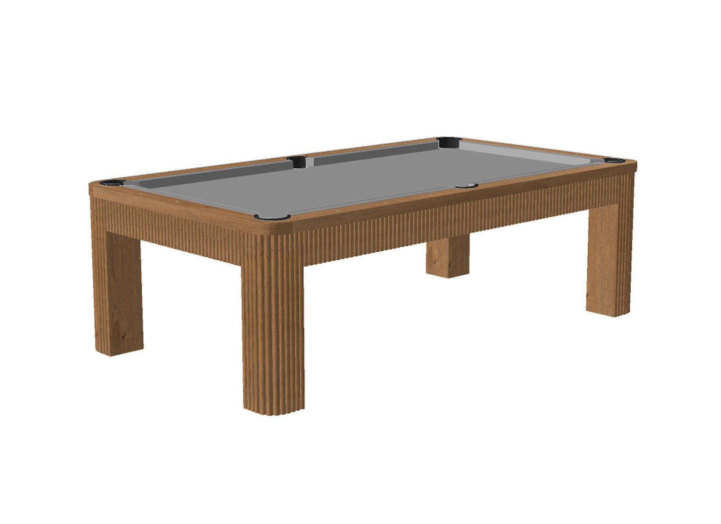 Belmont Pool Table Natural Oak