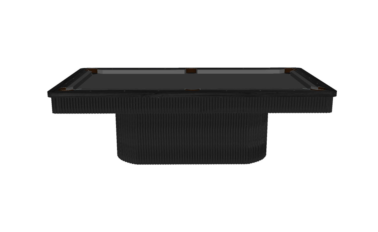 Byron Pool Table Black Oak