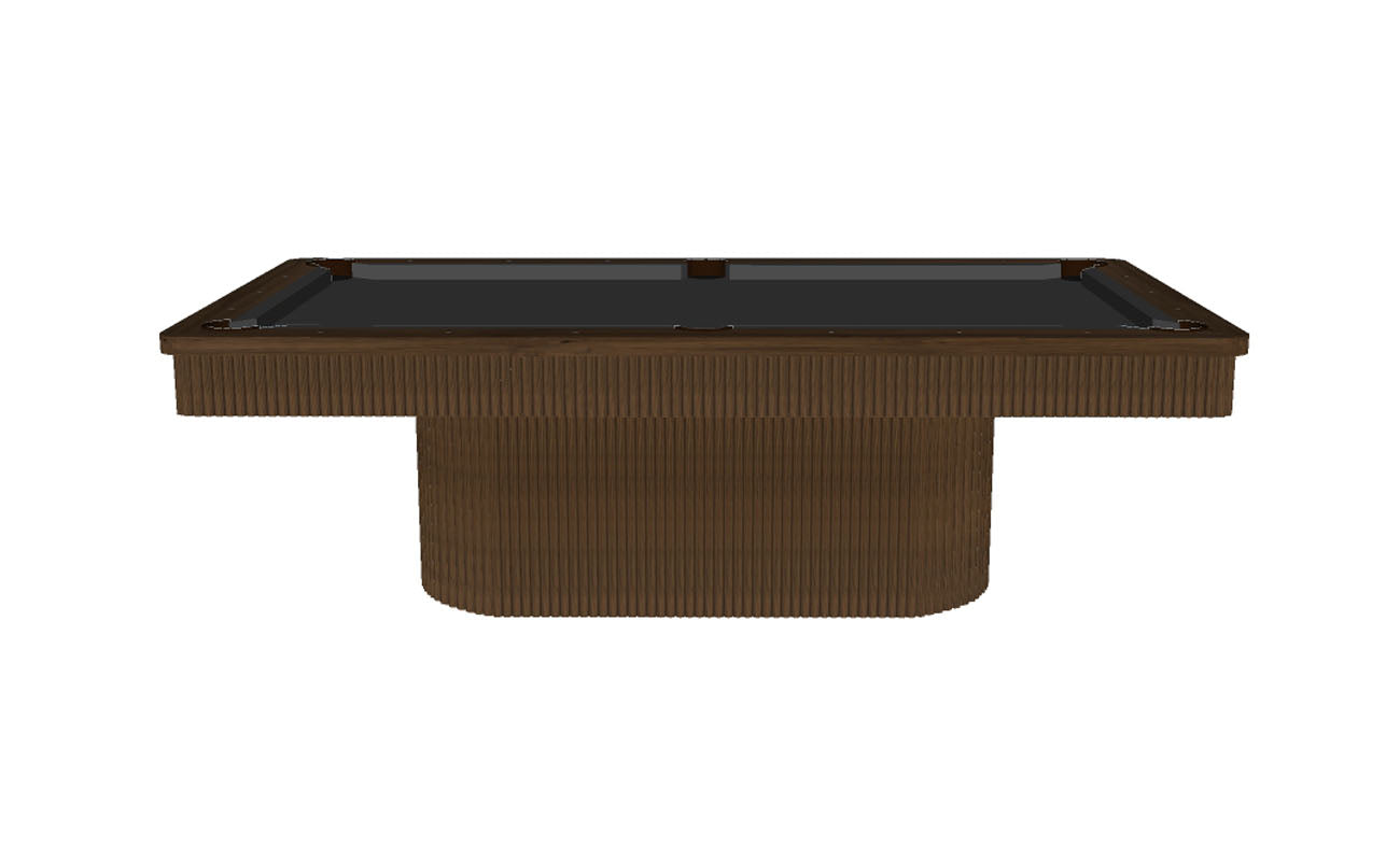 Byron Pool Table Brown Oak