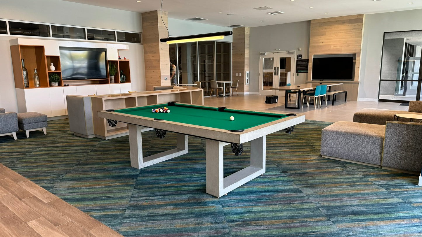 Concrete Pool Table Passion