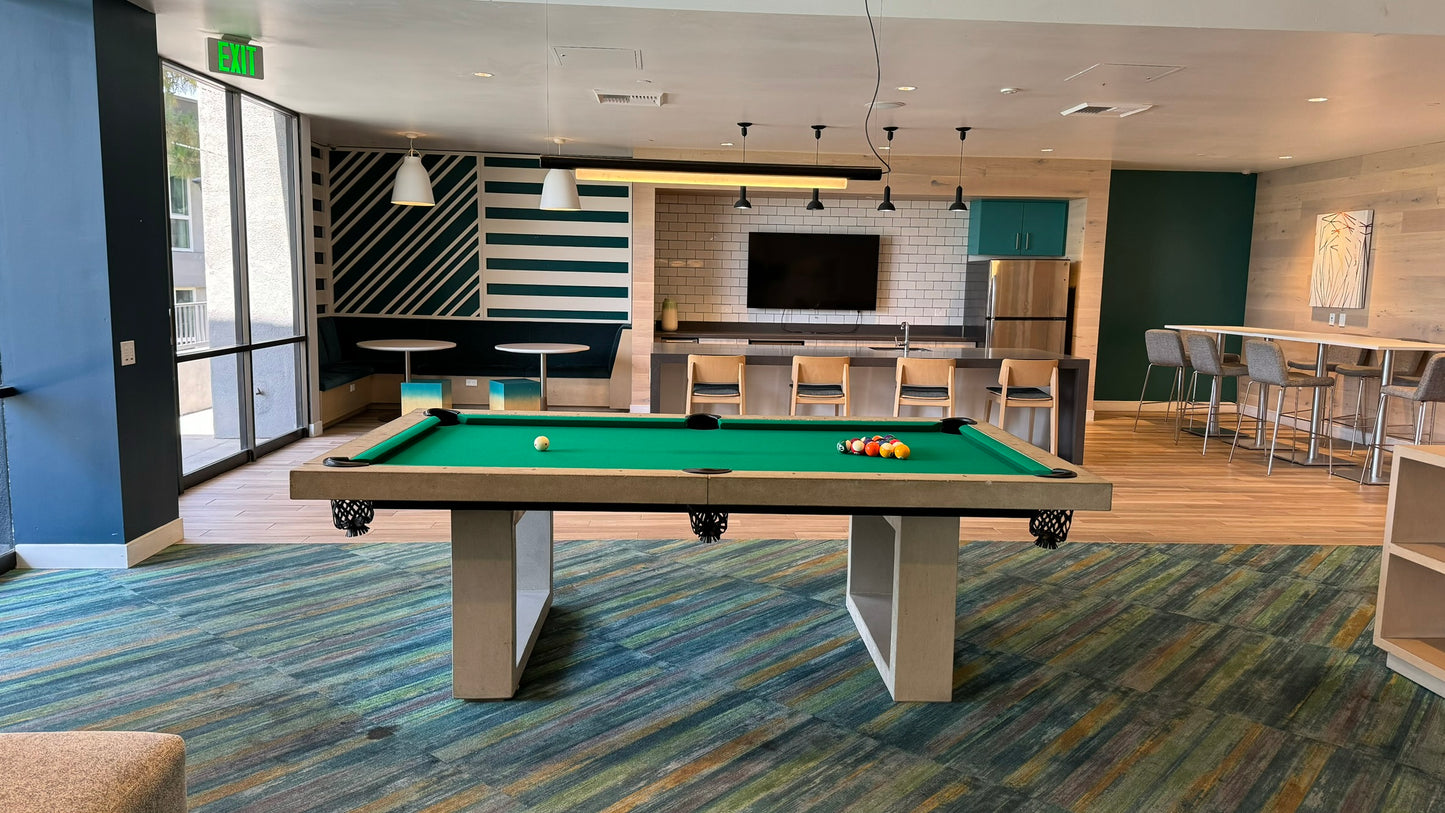 Concrete Pool Table Passion