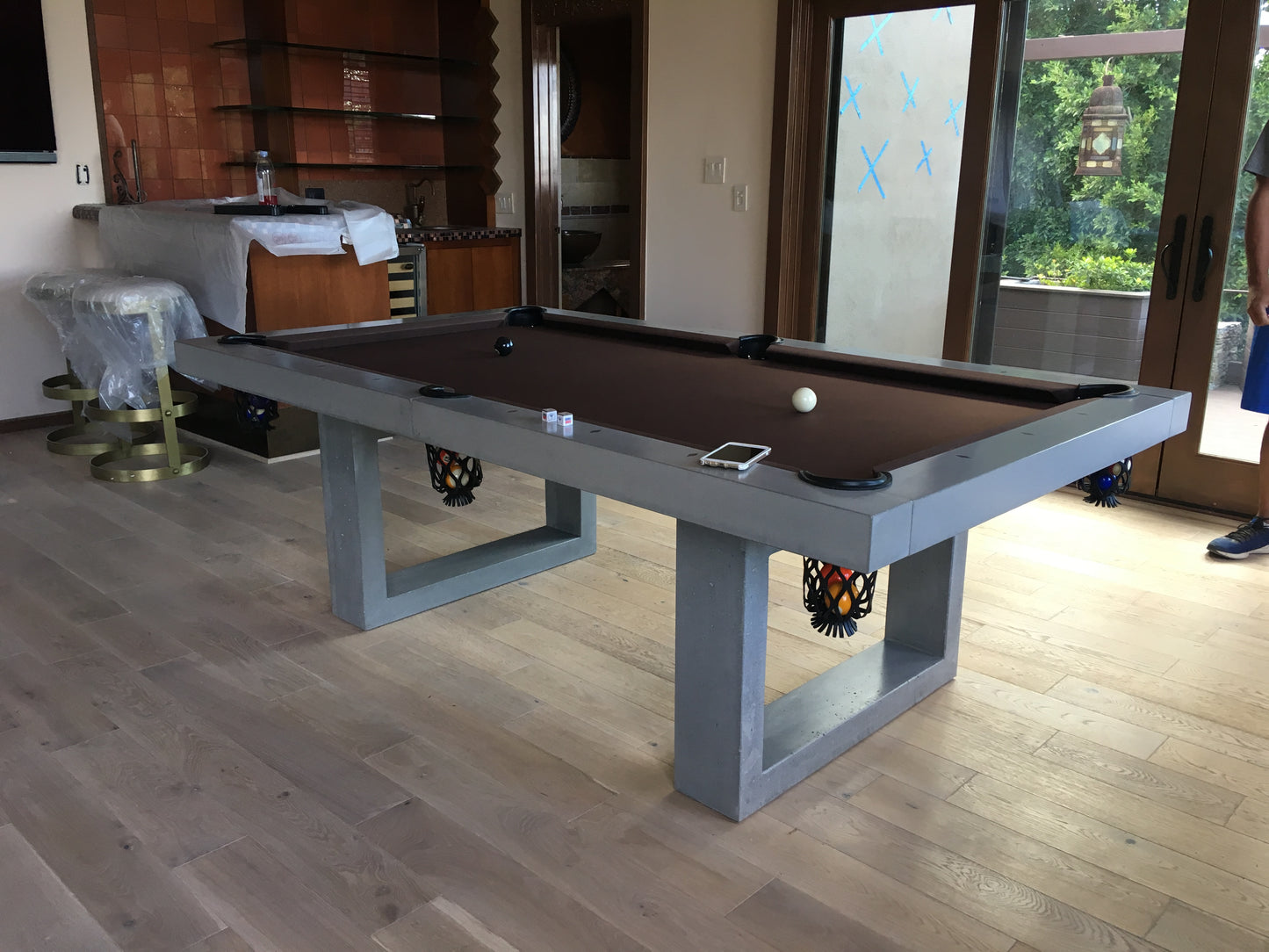 Concrete Pool Table Passion