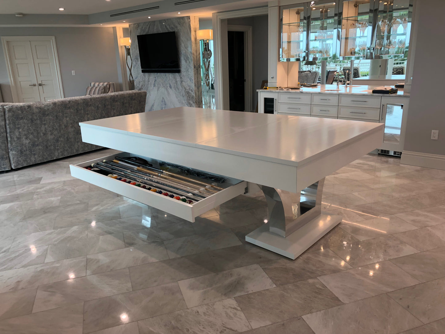 Penthouse Modern Pool Table