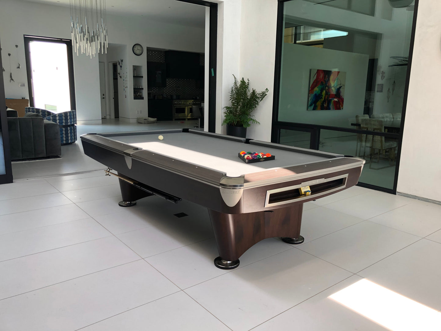 Gold Crown VI Pool Table 9ft in stock Delivery in 1 to 3 Days