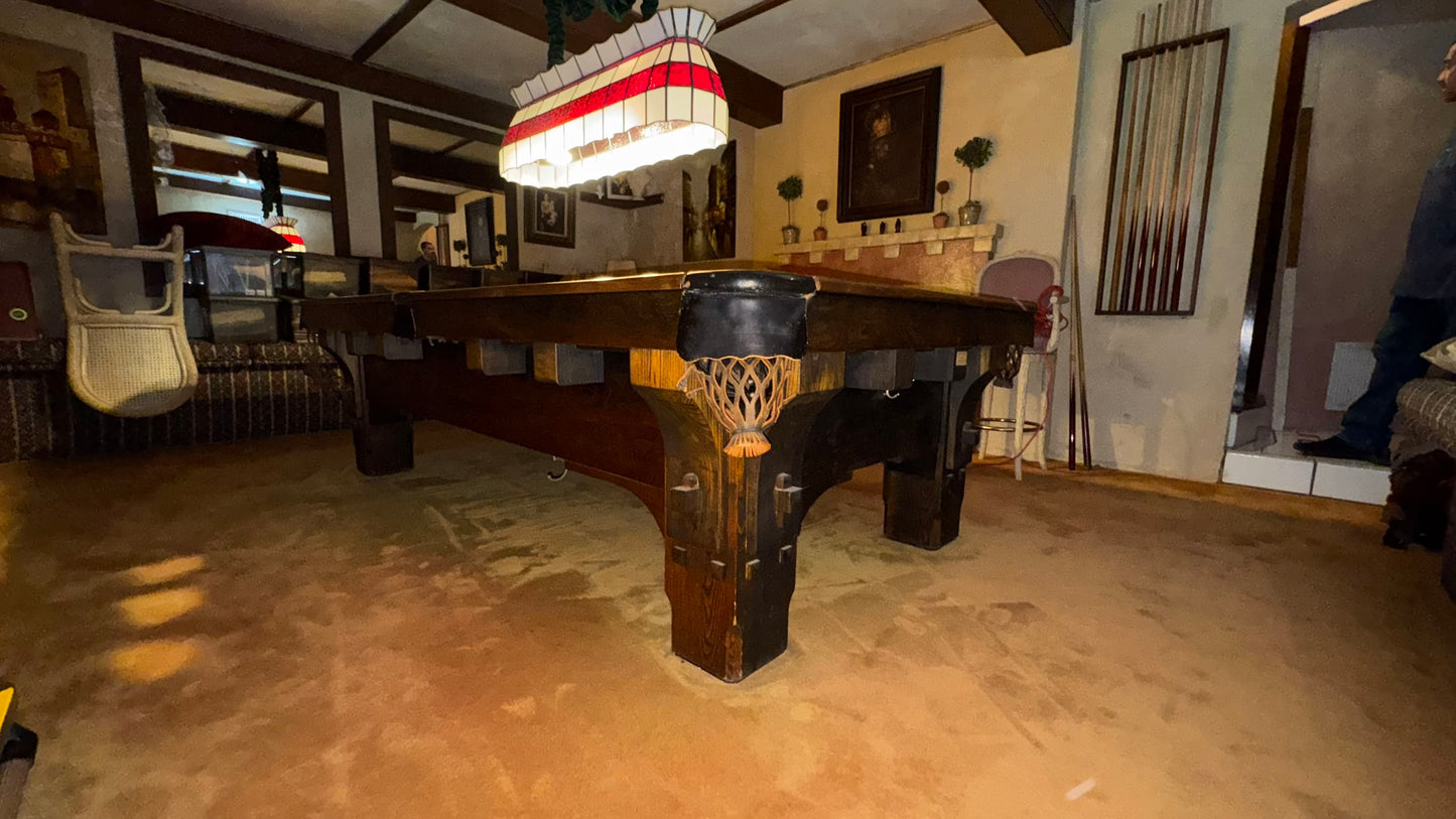 Used Mission 9'ft Pool Table