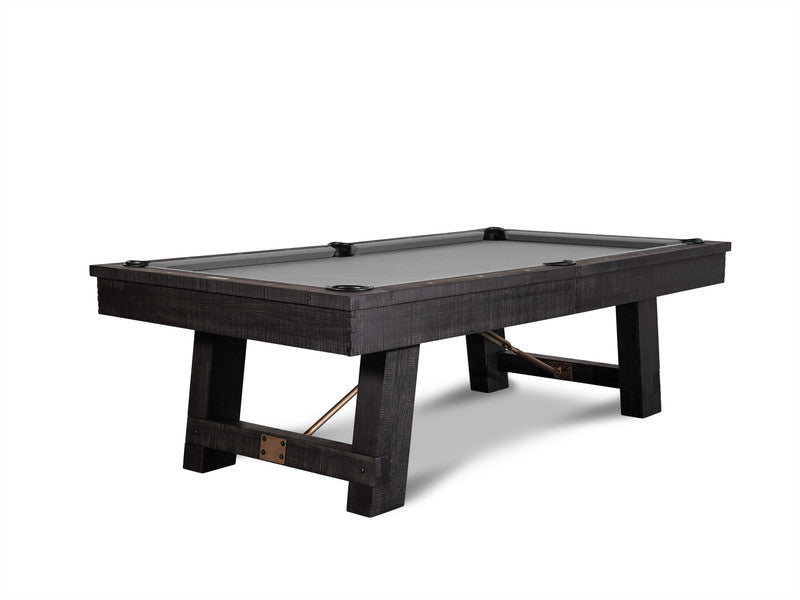 Isaac Pool Table Distrsed Black