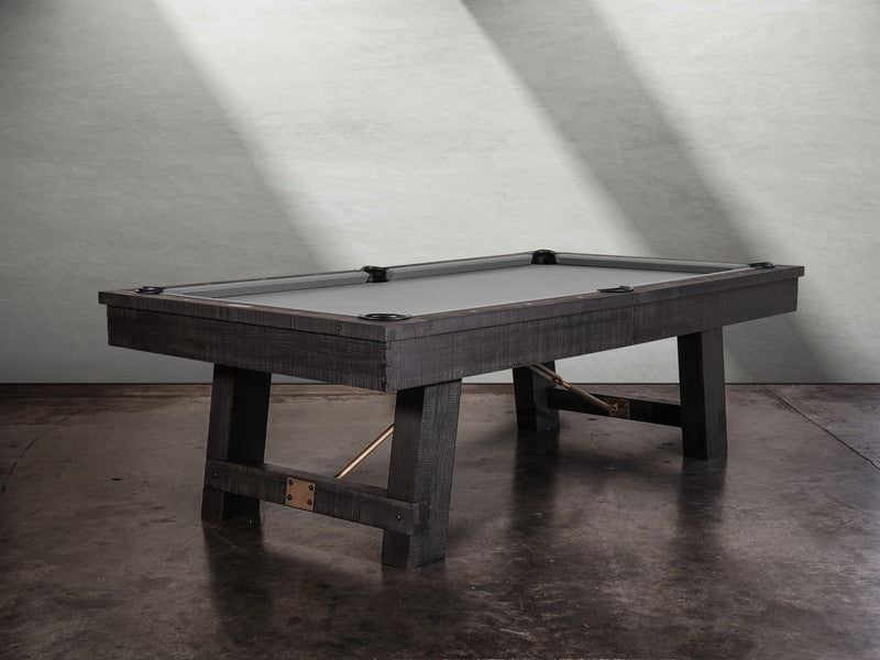 Isaac Pool Table Distrsed Black