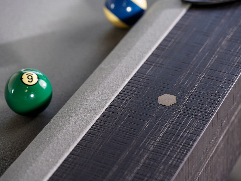 Isaac Pool Table Distrsed Black