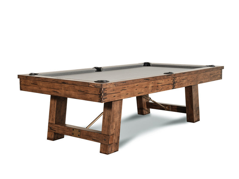 Isaac Pool Table Brulee Brown