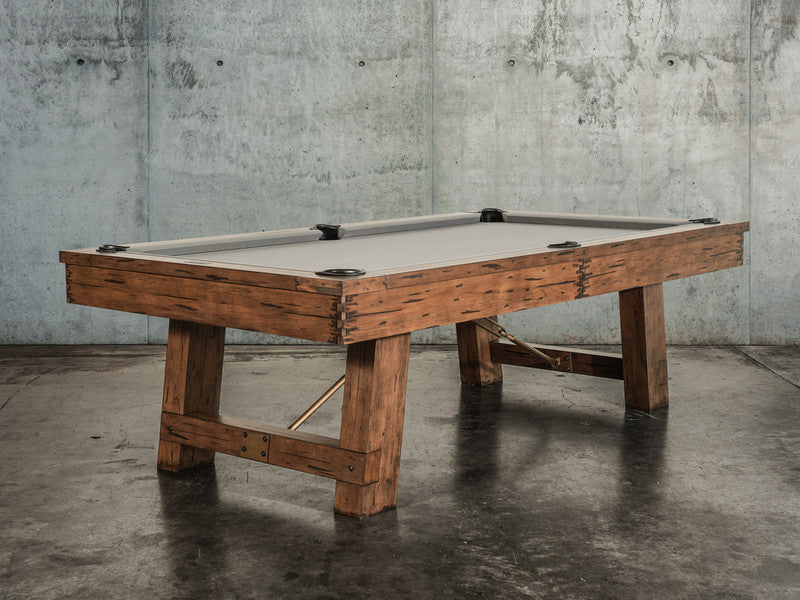 Isaac Pool Table Brulee Brown