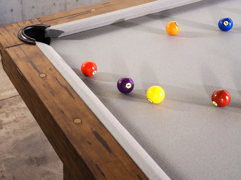 Isaac Pool Table Brulee Brown