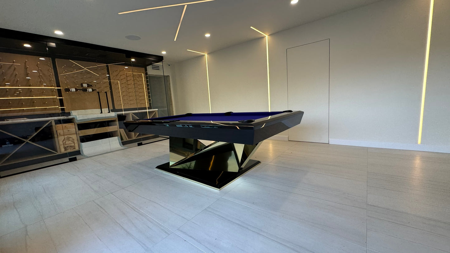 Ixion Pool Table Piano Finish