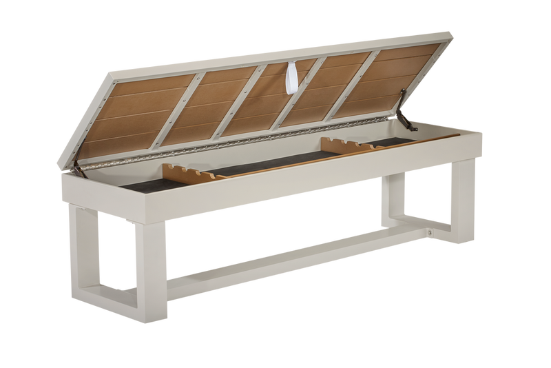 Lanai Outdoor Bench Oyster Grey