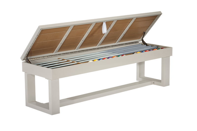 Lanai Outdoor Bench Oyster Grey