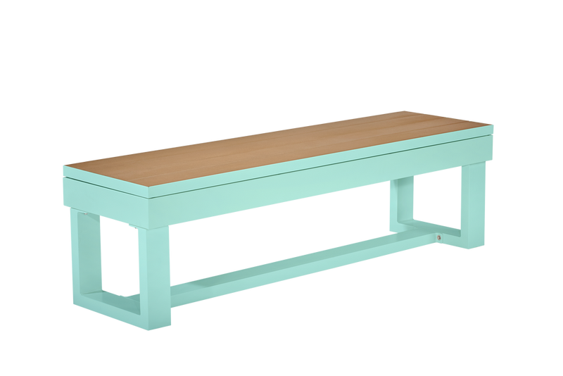Lanai Outdoor Bench Seafoam Teal