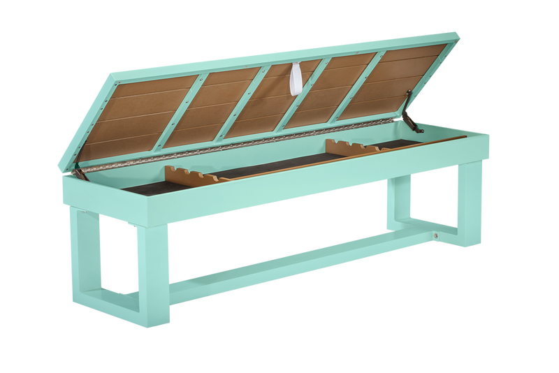 Lanai Outdoor Bench Seafoam Teal