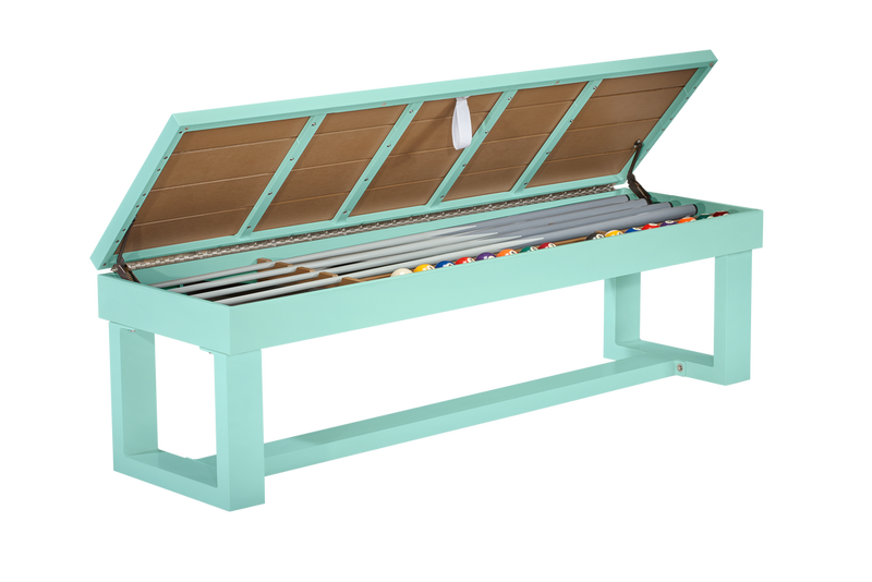 Lanai Outdoor Bench Seafoam Teal