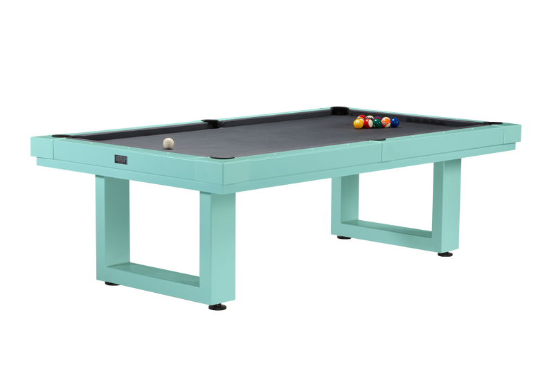 Lanai Out Door Pool Table Seafoam Teal