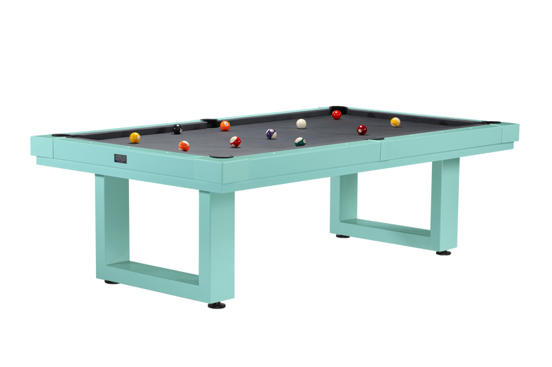 Lanai Out Door Pool Table Seafoam Teal