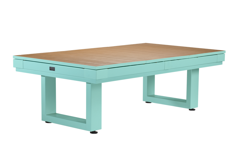 Lanai Out Door Pool Table Seafoam Teal