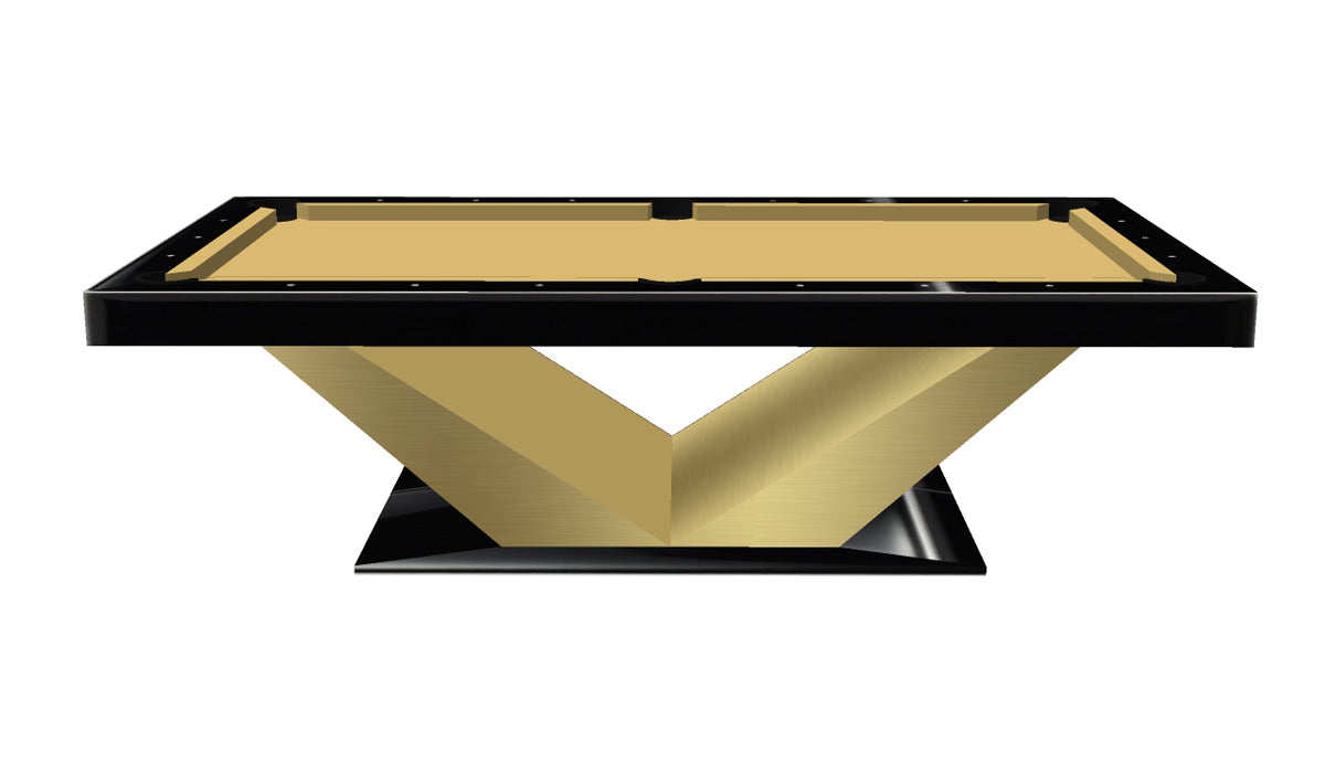 President Pool Table Square Rails