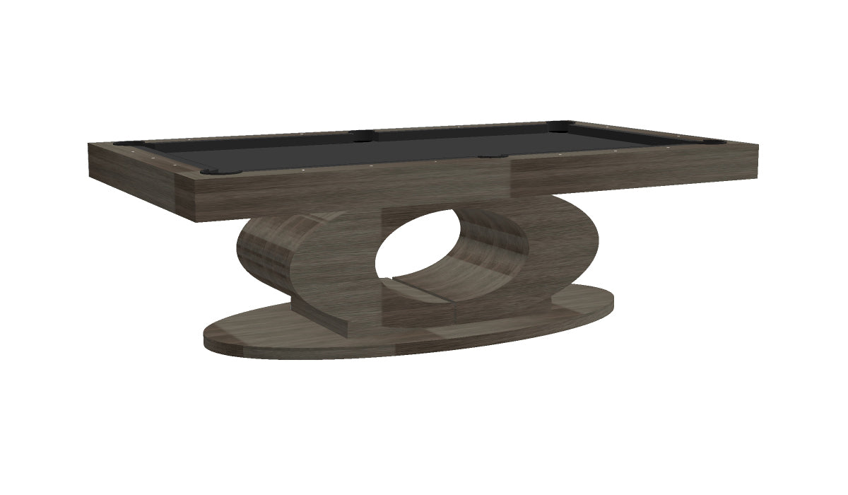 Oval Pool Table