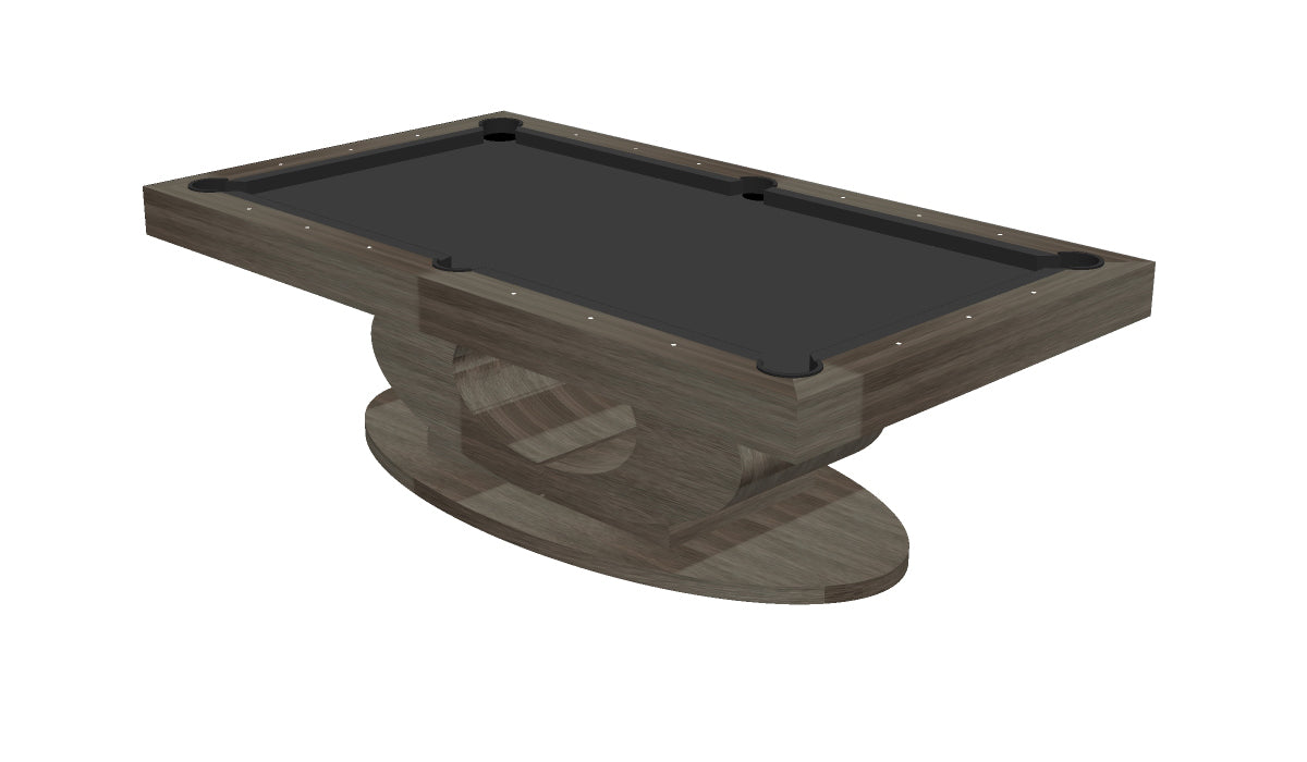 Oval Pool Table