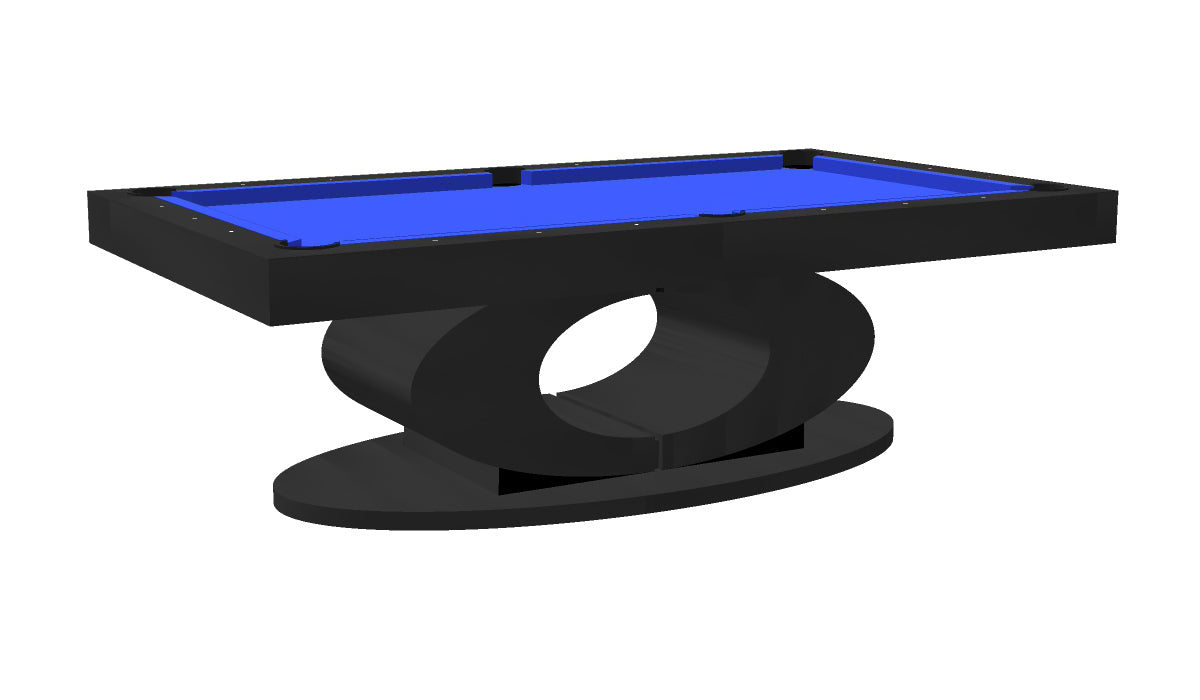 Oval Pool Table