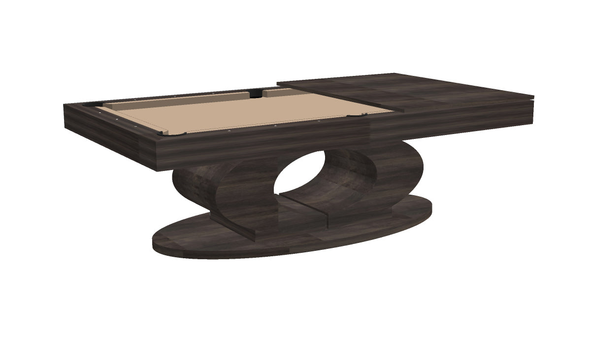 Oval Pool Table