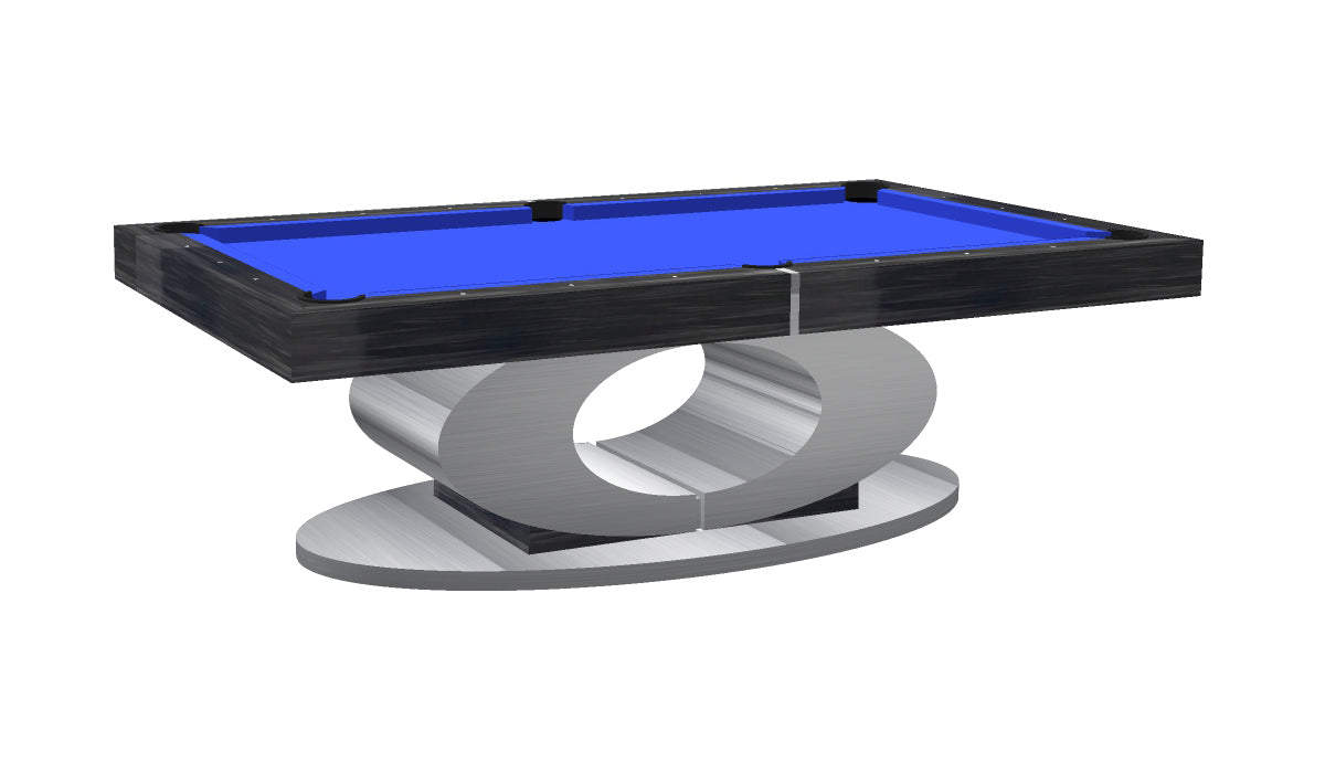 Oval Pool Table