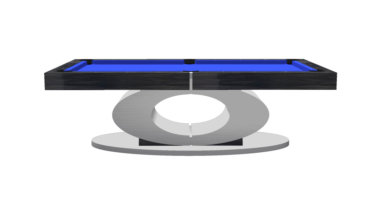 Oval Pool Table