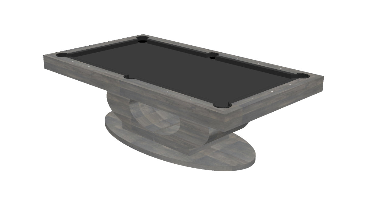 Oval Pool Table