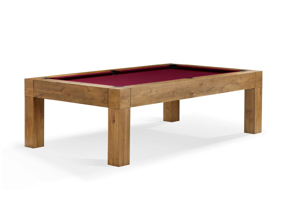 8ft Parsons Pool Table Dry Oak in stock Delivery in 1 to 3 Days