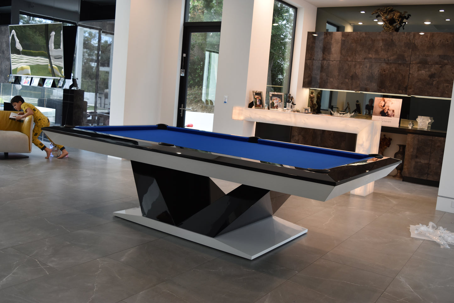 President Pool Table Angle Rails